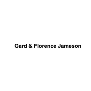 Gard and Florence Jameson
